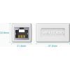 Зрощувач FTP 1+1 RJ45 cat 6 FTP white Vention (IPVW0) зображення 2