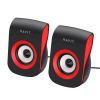 Акустическая система Havit SK599 USB 6W Black/Red (6950676205978) изображение 5