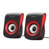 Акустическая система Havit SK599 USB 6W Black/Red (6950676205978)