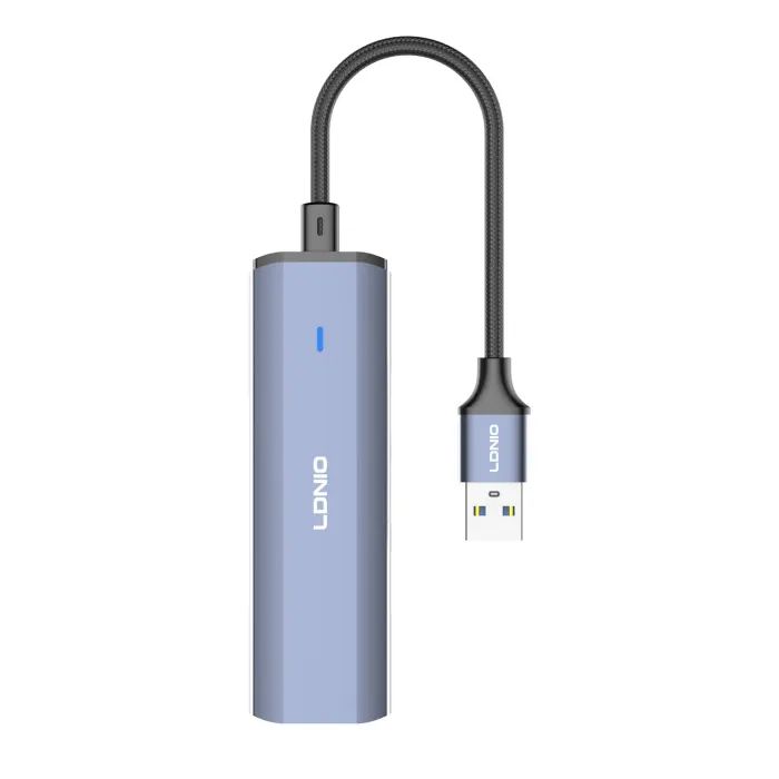 Концентратор LDNIO USB 3.0 4-in-1 4xUSB 3.0 (DS-114U) изображение 2