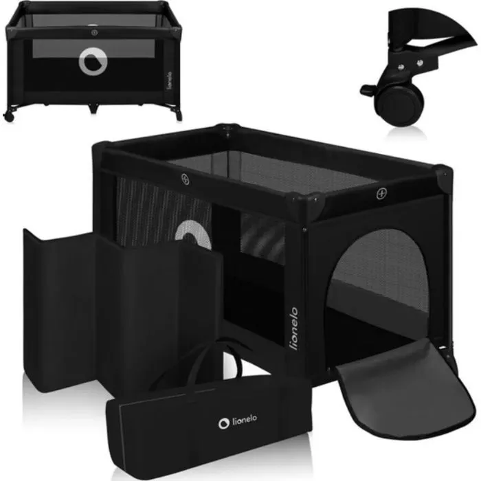 Детский манеж Lionelo Stefi BLACK CARBON (LO-STEFI BLACK CARBON) изображение 7