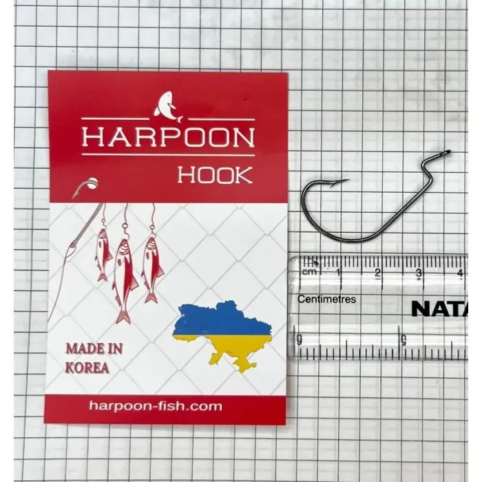 Крючок Harpoon OFFSET No.2/0 5шт (7407000008235)