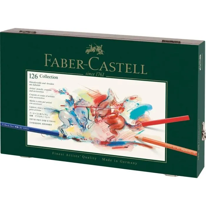 Художественный набор Faber-Castell ART & GRAFIC в дерев'яному пеналі 125 предметів, (110085) (31776) изображение 5