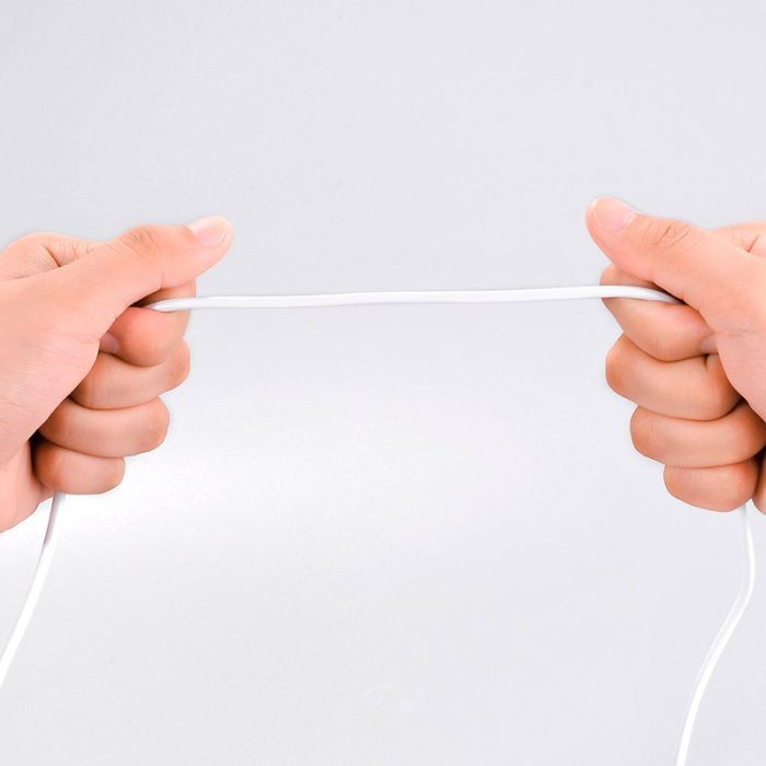 Дата кабель USB 2.0 AM to Lightning 1.0m 2.4A X1 white HOCO (6957531032007) изображение 7
