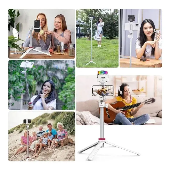 Штатив Ulanzi Vijim Multi-functional Mini Tripod White (2503A) изображение 8