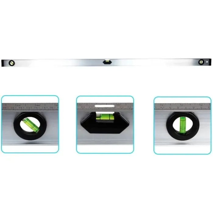 Рівень Alloid 150см, 3 капсули, 2 ручки (LD-02150)