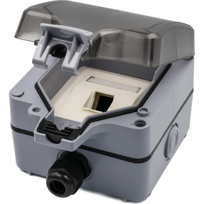 Компьютерная розетка Kingda IP66 for Keystone (KD-WP6039OTD) изображение 10