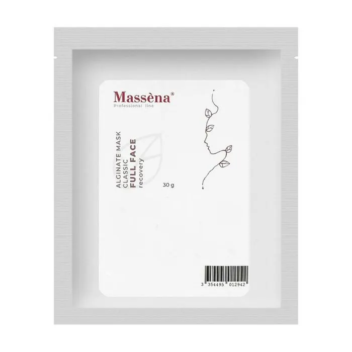 Маска для лица Massena Восстановление Full Face Альгинатная 30 г (3354495012942)