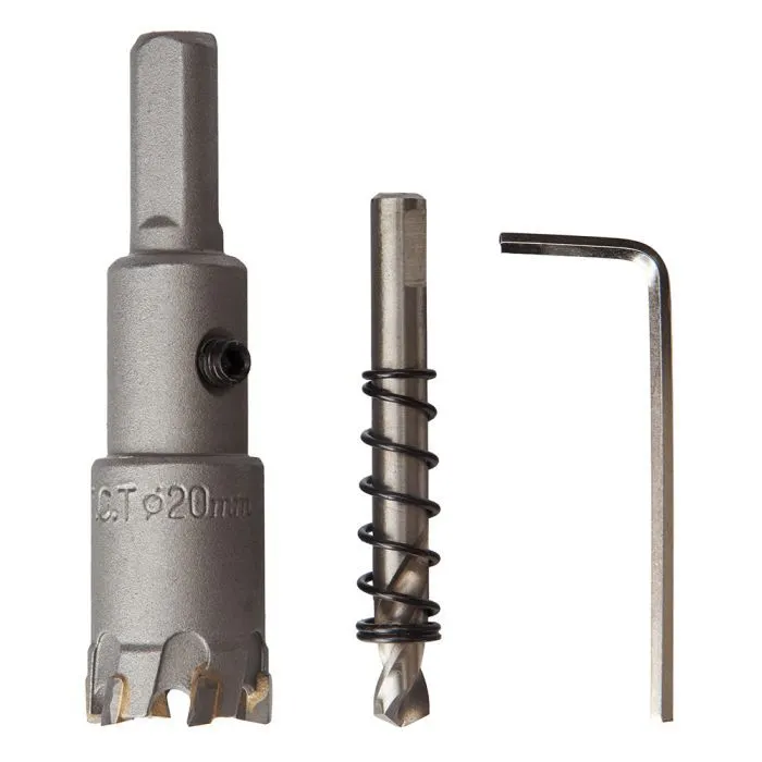 Сверло Alloid Base, корончате, твердосплавне, по металу, 20мм (TS-10020) изображение 3