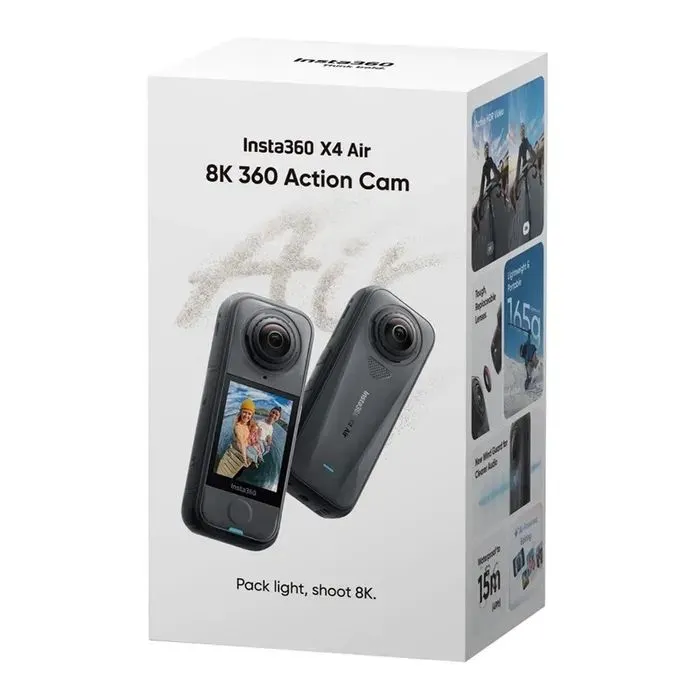 Екшн-камера Insta360 X4 Air Starter Bundle Black (6977644764763) зображення 10