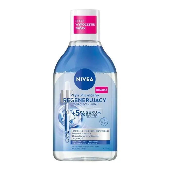Міцелярна вода Nivea Regenerating Micellar Water 400 мл (9005800391489)