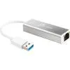 Переходник USB 3.0 AM to RJ45 Ethernet 1000Mbps black J5create (JUE130-N)