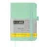 Книга записна Buromax ETALON 95 х 140 мм, 96 аркушів, клітинка, м`ятний (BM.296160-38)