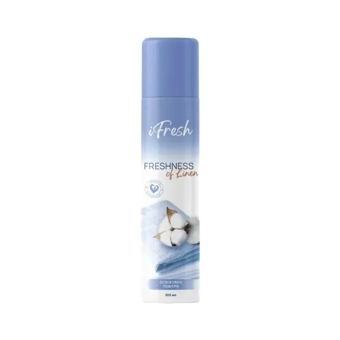 Освежитель воздуха iFresh Freshness of linen 300 мл (4820268102935)