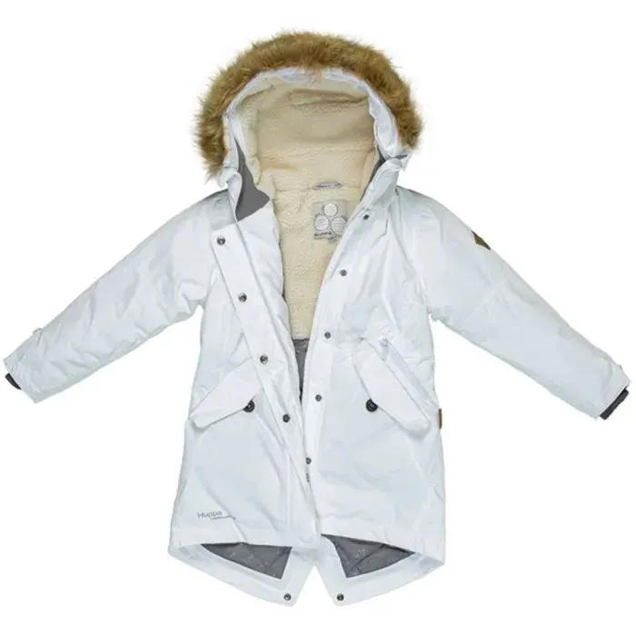 Пальто дитяче Huppa VIVIAN 12490020 білий 00020 128 (4741468687483) зображення 12