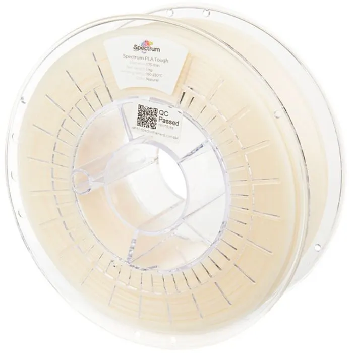Пластик для 3D-принтера Spectrum PLA Tough 1.75mm 1kg Natural (80201)