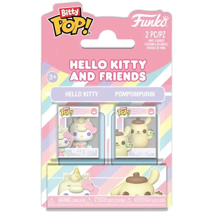 Фигурка Funko Pop набор Bitty POP! серии Sanrio - Хэллоу Китти и Помпомпурин (94212) изображение 2