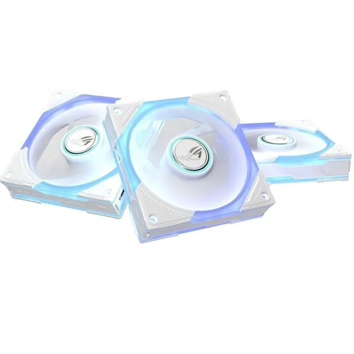 Кулер для корпуса ASUS ROG Eurux GR120 FAN ARGB Reverse White 3in1 (90DA00K3-B09020) изображение 6