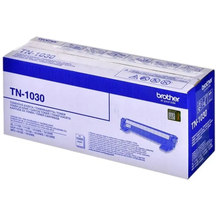 Картридж Brother TN1030 для DCP-1510E/HL-1110E/MFC-1810E 2.5K Black (TN1030)