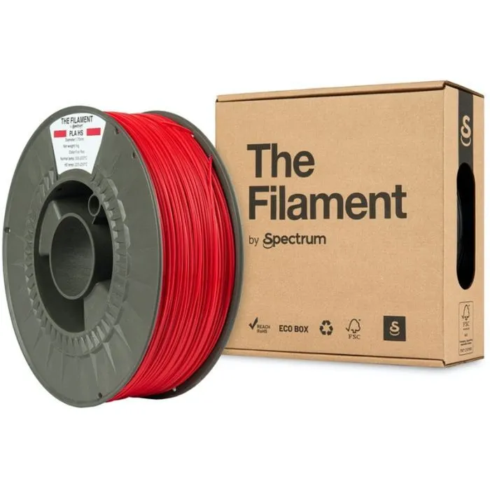 Пластик для 3D-принтера The Filament PLA HS 1.75mm 1kg Red, Fire (TF-24034) зображення 3