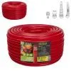 Шланг для поливу Alloid Pro армований, 3-шаровий, SCARLET BUTTERFLY, 3/4", 50м (WH-67673) зображення 5