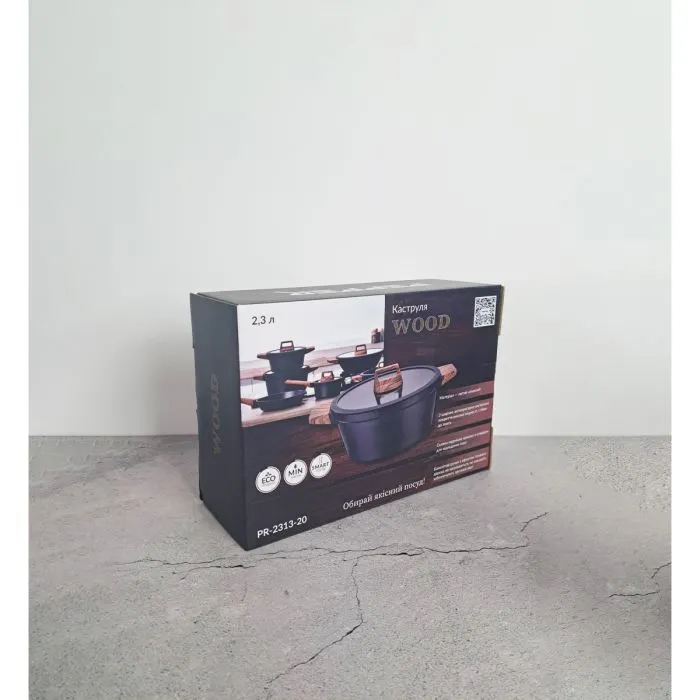 Кастрюля Pepper Wood 2,3 л (PR-2313-20) изображение 2