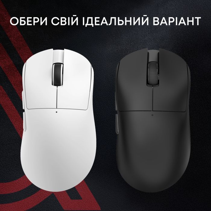 Мишка Ajazz x Nacodex NJ08-MC Wireless/Bluetooth/USB White (NJ08-MC-W) зображення 7
