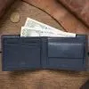 Портмоне Tony Perotti Newcontatto 3594+rfid Темно-синє (90373) зображення 2