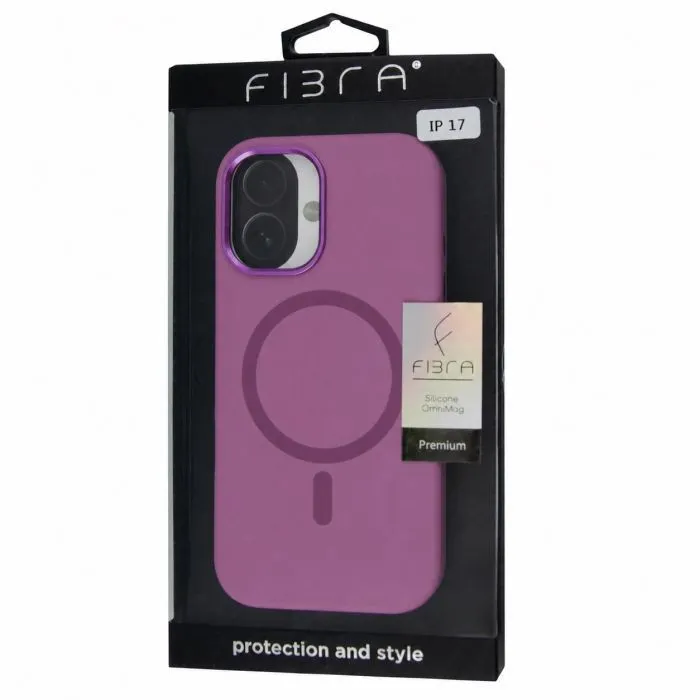 Чохол до мобільного телефона BeCover FIBRA Silicone OmniMag Apple iPhone 17 Purple (716203) зображення 2