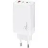 Зарядное устройство XoKo 2xUSB-C PD65W + 1xUSB QC3.0 GaN white (XK-QC-630) изображение 8