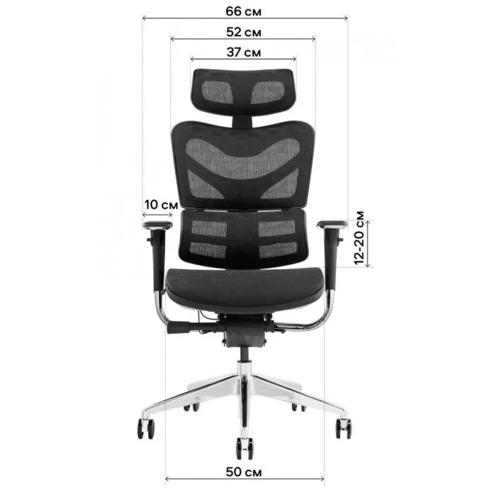Офісне крісло GT Racer X-782 Light Gray (X-782 Light Gray (W17-1)) зображення 8