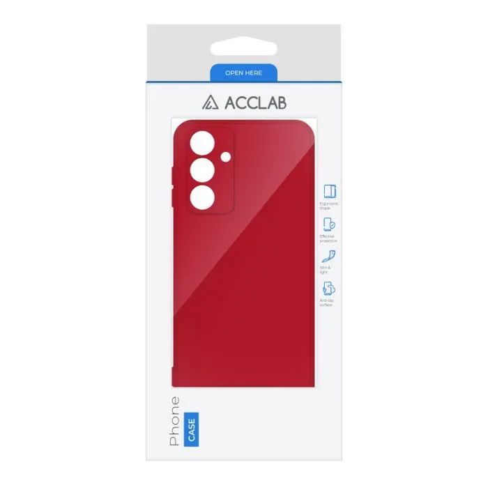 Чохол до мобільного телефона ACCLAB SoftShell Samsung Galaxy M14 5G Red (1283126586989) зображення 2