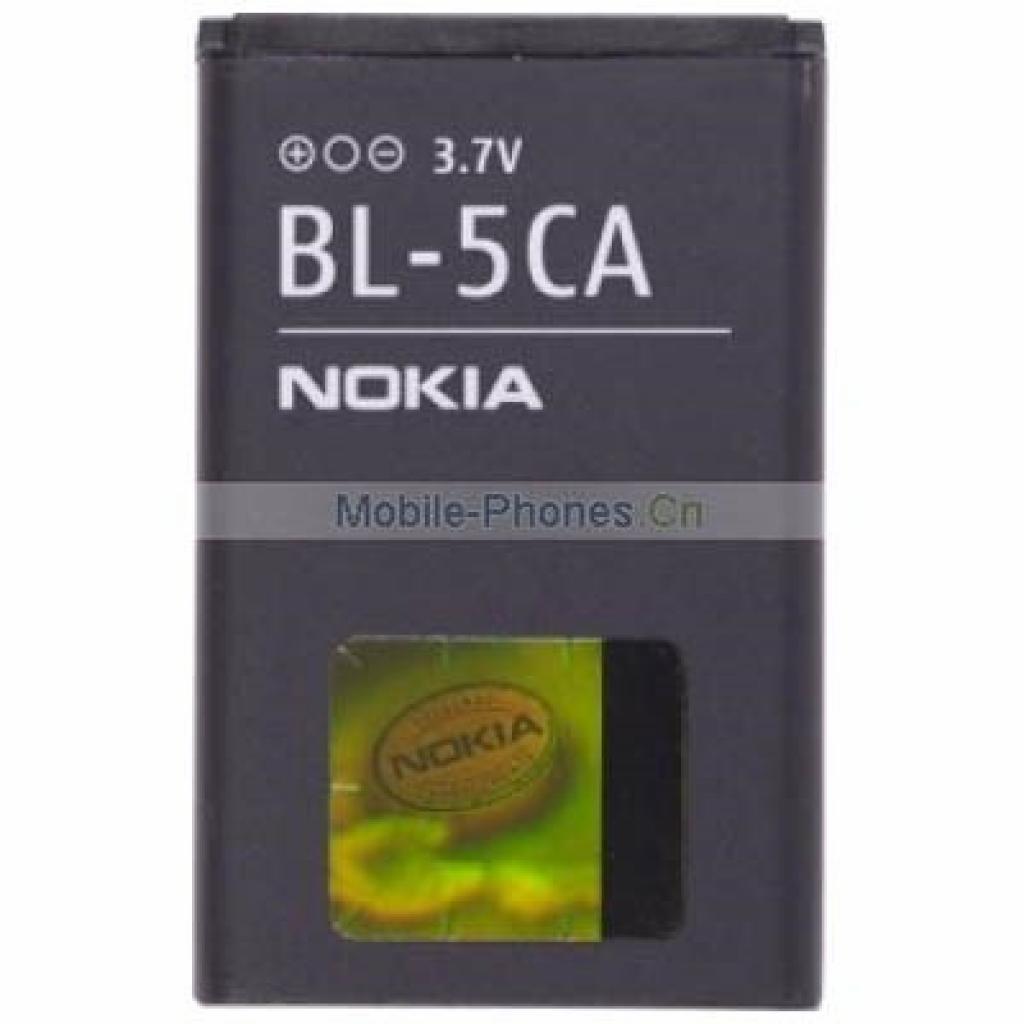 Аккумуляторная батарея Nokia for BL-5CA (BL-5CA / 23393)