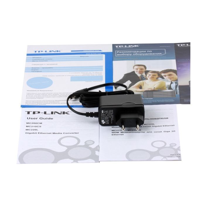 Медіаконвертер TP-Link MC220L зображення 4
