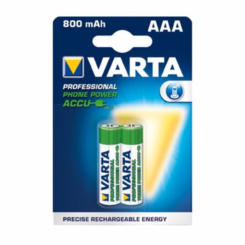 Аккумулятор Varta AAA T398 PP Micro * 2 (58398101402)
