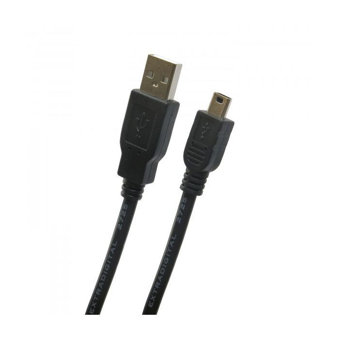 Дата кабель USB 2.0 AM to Mini 5P 1.5m Extradigital (KBU1628)