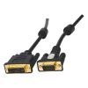 Кабель мультимедійний DVI M to VGA M 1.8m ferrite Atcom (16143)