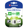 USB флеш накопитель Verbatim 32GB Store 'n' Stay NANO USB 2.0 (98130) изображение 3