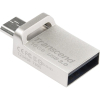 USB флеш накопичувач Transcend 16GB JetFlash OTG 880 Metal Silver USB 3.0 (TS16GJF880S) зображення 3
