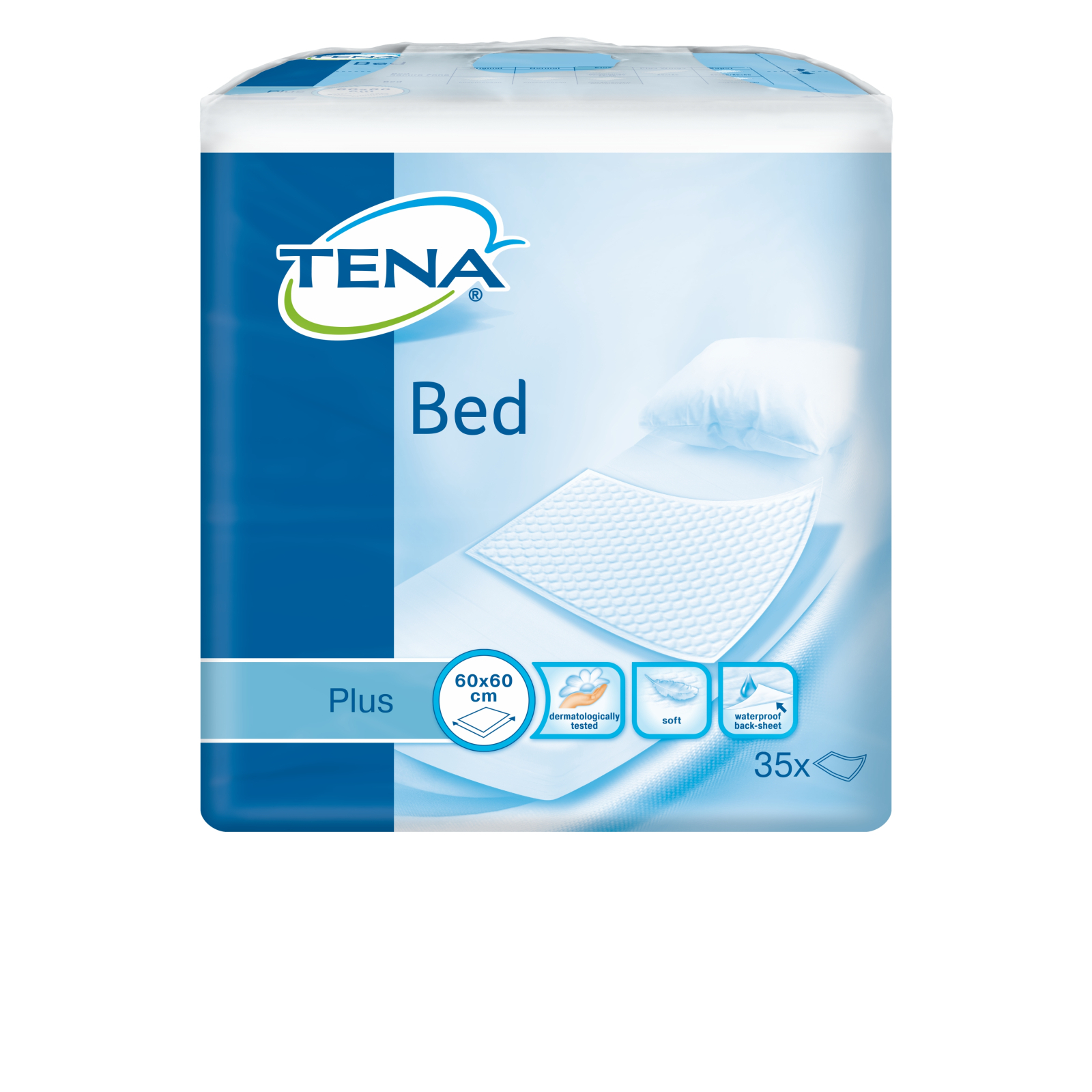 Пеленки для младенцев Tena Bed Plus 60х60 см 35 шт (7322540757453)