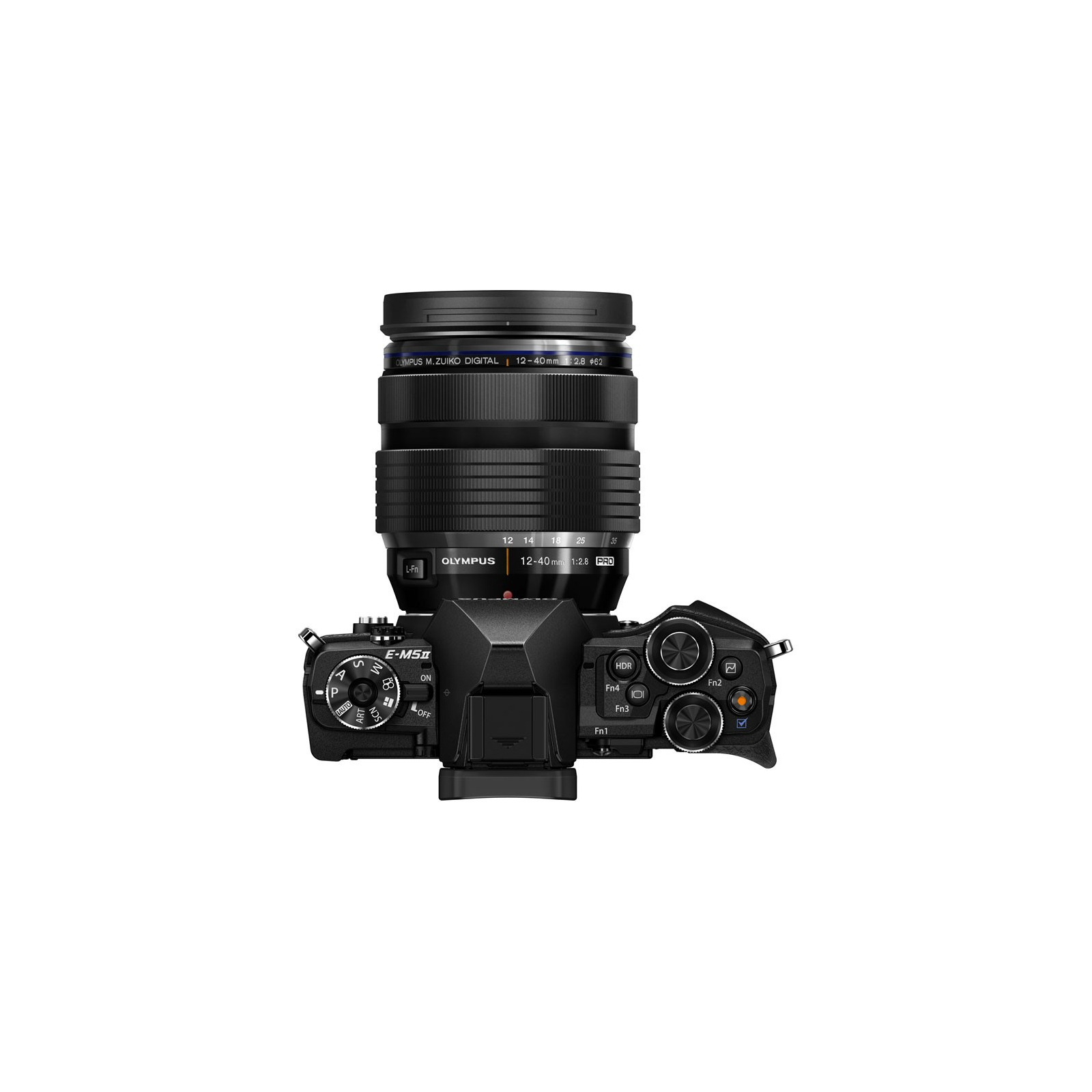 Цифровий фотоапарат Olympus E-M5 mark II 12-40 PRO Kit black/black (V207041BE000) зображення 5