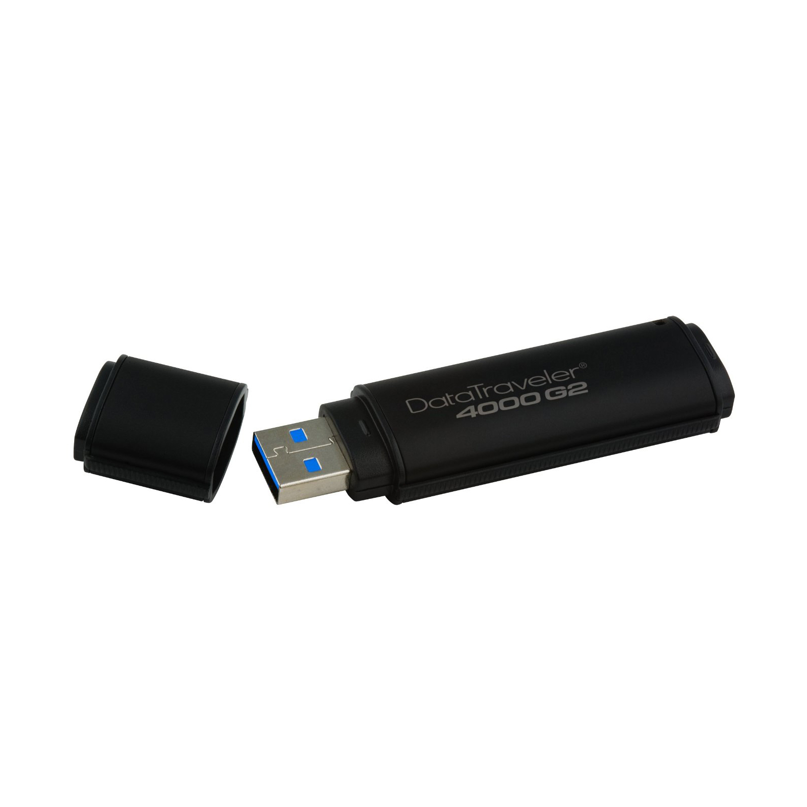 USB флеш накопичувач Kingston 8GB DataTraveler 4000 G2 Metal Black USB 3.0 (DT4000G2/8GB) зображення 3