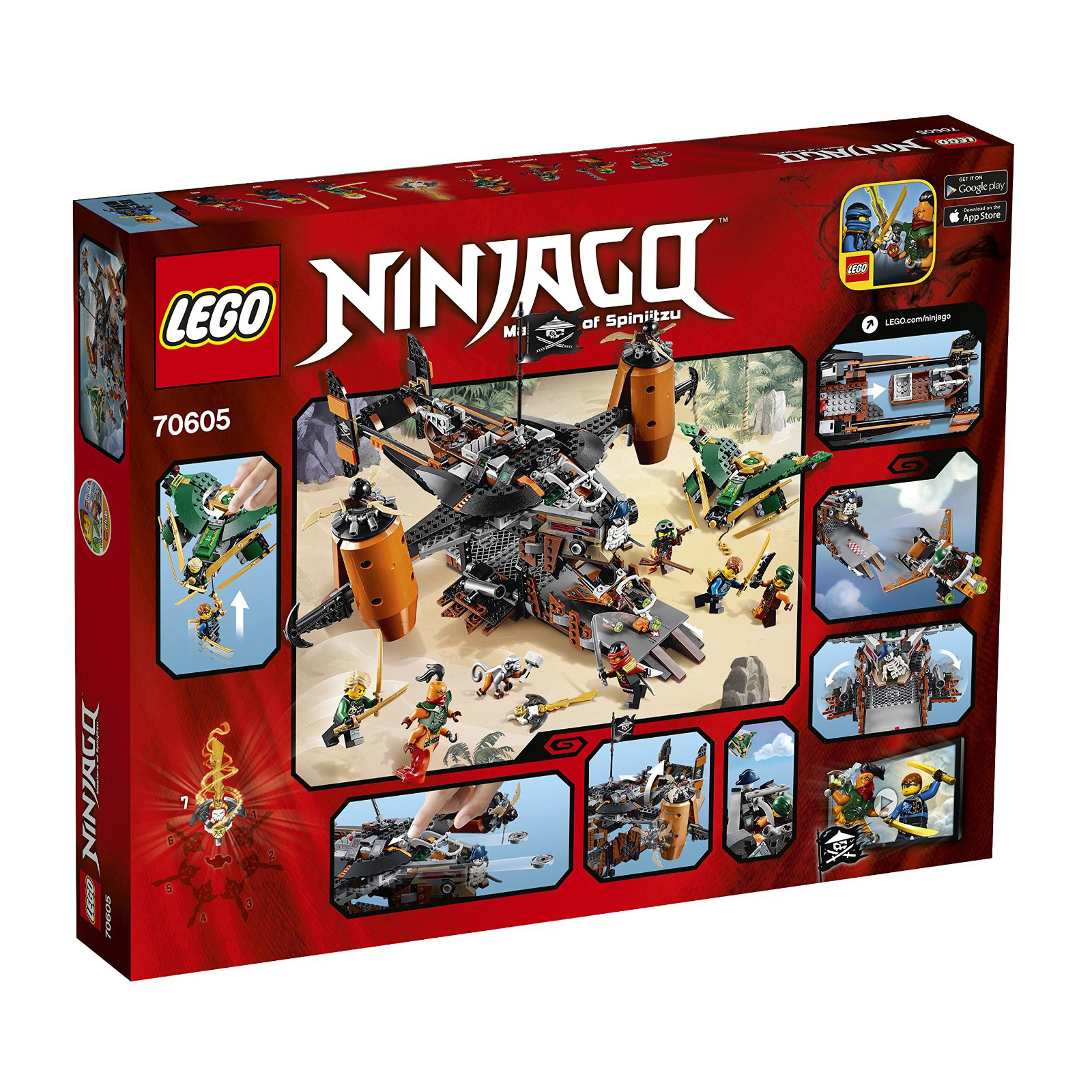 Конструктор LEGO Ninjago Цитадель Несчастий (70605) Цены В Киеве И.