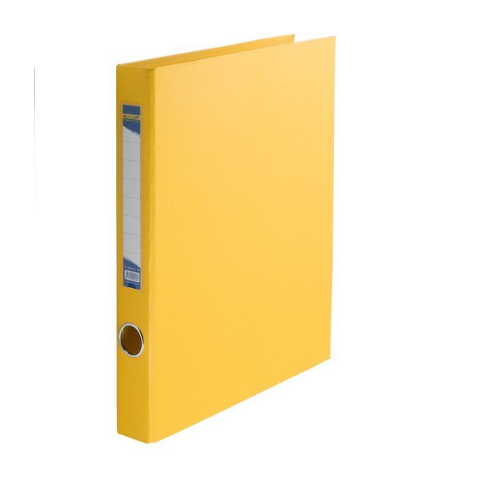Папка - реєстратор Buromax А4, 2 rings/30mm, ширина 40mm double sided, PP, yellow (BM.3101-08)