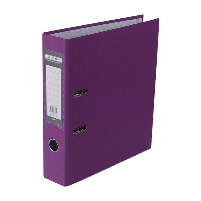 Папка - регистратор Buromax А4, 70мм, JOBMAX PP, lilac, built-up (BM.3011-26c)