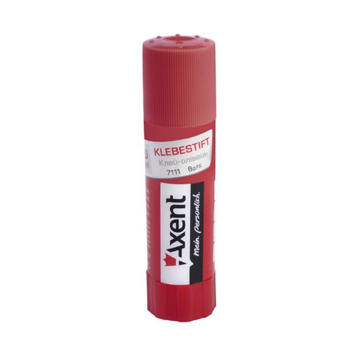 Клей Axent Glue stick PVP, 8 g (display) (7111-А)