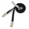 Дата кабель USB 2.0 – Micro USB 1.0м Black Auzer (AC-M1BK) зображення 4