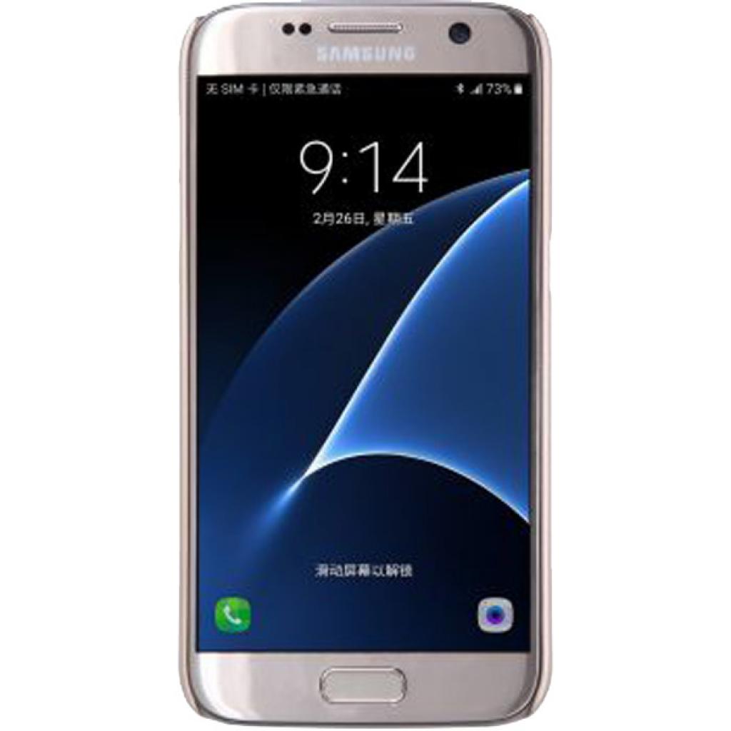Чохол до мобільного телефона Nillkin для Samsung G930/S7 Flat - Super Frosted Shield (Gold) (6274123) зображення 3