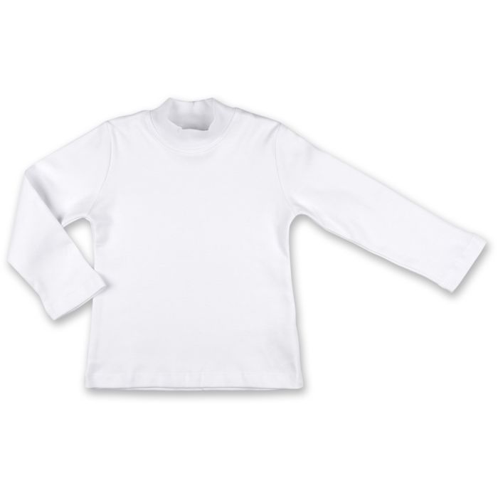 Кофта дитяча Lovetti водолазка біла (1011-86-white)