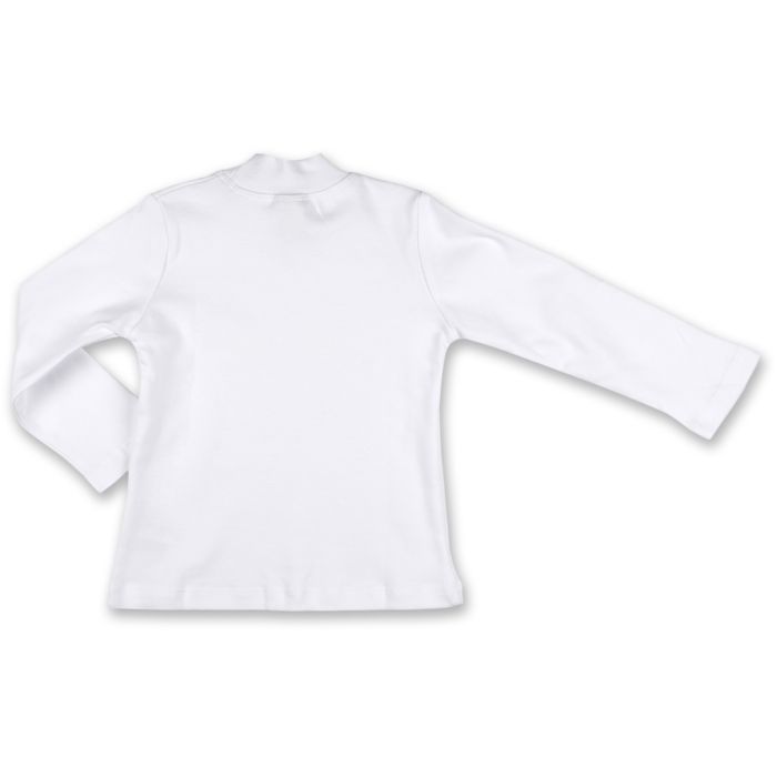 Кофта дитяча Lovetti водолазка біла (1011-86-white) зображення 2